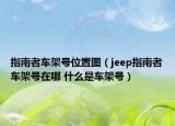 指南者车架号位置图（jeep指南者车架号在哪 什么是车架号）