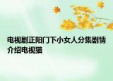 电视剧正阳门下小女人分集剧情介绍电视猫
