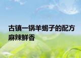 古镇一锅羊蝎子的配方麻辣鲜香
