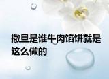 撒旦是谁牛肉馅饼就是这么做的
