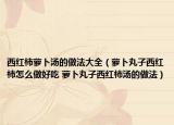 西红柿萝卜汤的做法大全（萝卜丸子西红柿怎么做好吃 萝卜丸子西红柿汤的做法）
