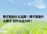 椰子鞋叫什么品牌（椰子鞋是什么牌子 为什么这么叫）
