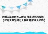 武则天墓为何无人敢盗 原来这么恐怖呢（武则天墓为何无人敢盗 原来这么恐怖）