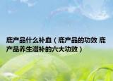 鹿产品什么补血（鹿产品的功效 鹿产品养生滋补的六大功效）