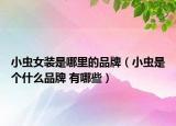 小虫女装是哪里的品牌（小虫是个什么品牌 有哪些）