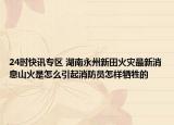 24时快讯专区 湖南永州新田火灾最新消息山火是怎么引起消防员怎样牺牲的