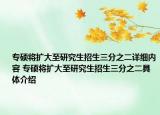 专硕将扩大至研究生招生三分之二详细内容 专硕将扩大至研究生招生三分之二具体介绍