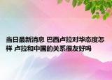 当日最新消息 巴西卢拉对华态度怎样 卢拉和中国的关系很友好吗