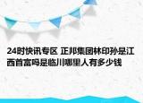 24时快讯专区 正邦集团林印孙是江西首富吗是临川哪里人有多少钱