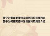 颜宁为何离美挂帅深圳医科院详细内容 颜宁为何离美挂帅深圳医科院具体介绍