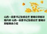 山西一县委书记坠楼去世 曾确诊抑郁详细内容 山西一县委书记坠楼去世 曾确诊抑郁具体介绍