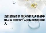 当日最新消息 刘少昂和刘少林是中国人吗 刘爸爸个人资料揭露是哪里人