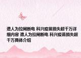 遭人为拉闸断电 科兴疫苗损失超千万详细内容 遭人为拉闸断电 科兴疫苗损失超千万具体介绍