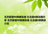北京新增98例感染者 社会面6例详细内容 北京新增98例感染者 社会面6例具体介绍