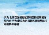 尹力:北京各区根据区情调整防控策略详细内容 尹力:北京各区根据区情调整防控策略具体介绍