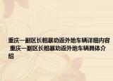 重庆一副区长粗暴劝返外地车辆详细内容 重庆一副区长粗暴劝返外地车辆具体介绍