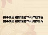 握手楼里 被封控的26天详细内容 握手楼里 被封控的26天具体介绍