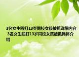 3名女生殴打13岁同校女孩被抓详细内容 3名女生殴打13岁同校女孩被抓具体介绍