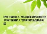 沙特王储用私人飞机送球员治伤详细内容 沙特王储用私人飞机送球员治伤具体介绍