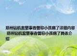 郑州钻机案肇事者曾称小孩病了详细内容 郑州钻机案肇事者曾称小孩病了具体介绍
