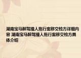 湖南宝马醉驾撞人拖行案移交检方详细内容 湖南宝马醉驾撞人拖行案移交检方具体介绍