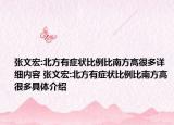 张文宏:北方有症状比例比南方高很多详细内容 张文宏:北方有症状比例比南方高很多具体介绍