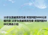 13岁女孩被男孩性侵 宾馆判赔5000元详细内容 13岁女孩被男孩性侵 宾馆判赔5000元具体介绍
