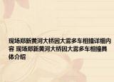 现场郑新黄河大桥因大雾多车相撞详细内容 现场郑新黄河大桥因大雾多车相撞具体介绍