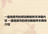 一座地级市的感染数据样本详细内容 一座地级市的感染数据样本具体介绍