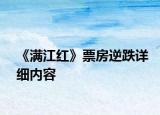 《满江红》票房逆跌详细内容