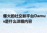 爆火的社交新平台Damus是什么详细内容