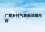广袤乡村气象新详细内容