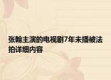 张翰主演的电视剧7年未播被法拍详细内容