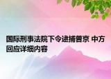 国际刑事法院下令逮捕普京 中方回应详细内容