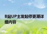 B站UP主发起停更潮详细内容