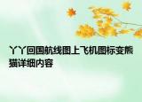 丫丫回国航线图上飞机图标变熊猫详细内容