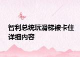 智利总统玩滑梯被卡住详细内容