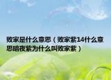 败家是什么意思（败家紫14什么意思暗夜紫为什么叫败家紫）