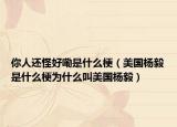 你人还怪好嘞是什么梗（美国杨毅是什么梗为什么叫美国杨毅）