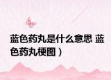 蓝色药丸是什么意思 蓝色药丸梗图）