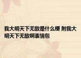 我大明天下无敌是什么梗 附我大明天下无敌啊表情包