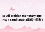 saudi arabian monetary agency（saudi arabia是哪个国家）