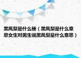 黑凤梨是什么梗（黑凤梨是什么意思女生对男生说黑凤梨是什么意思）