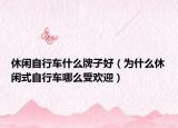 休闲自行车什么牌子好（为什么休闲式自行车哪么受欢迎）