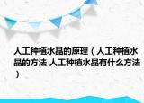 人工种植水晶的原理（人工种植水晶的方法 人工种植水晶有什么方法）