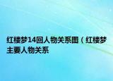 红楼梦14回人物关系图（红楼梦主要人物关系