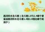 昌河铃木北斗星（北斗星1.0与1.4哪个更省油昌河铃木北斗星1.4和1.0相比哪个耗油少）