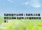 乳胶布是什么材质（乳胶布上长霉斑怎么洗掉 乳胶布上长霉斑如何清洗）