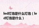 led灯泡是什么灯泡（led灯泡是什么）
