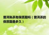 普洱熟茶有保质期吗（普洱茶的保质期是多久）
